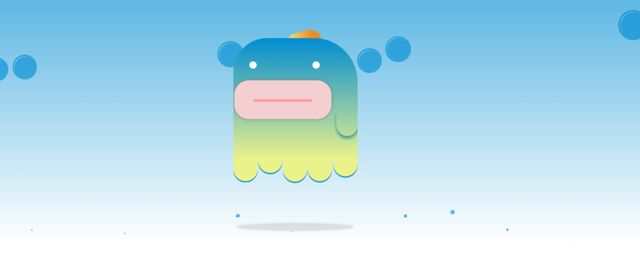 jelly 괴물 Animation 예제 메인 이미지